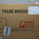 Bathroom Mirror for Wall, Black Bathroom Vanity Mirror for Over Sink 24 x 36, HD Reflection Shatterproof Mirror for Living Room Bedroom Entryway, Metal Frame Rectangular Shape
