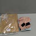 Langsprit Washable Female Dog Diapers (3 Pack)  No Leak Reusable Diapers for Doggy Female in Period  Highly Absorbent Dog Heat Panties with Adjustable Snaps Black M Size