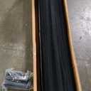 Mirrotek Pleated Window Paper Shades Room Darkening Blinds Black 36" x 69" (Pack of 6 Temporary Shades)