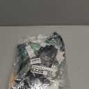 Fairy Wings for Adults Women Fairy Costume Set with Butterfly Hair Clips Lace Gloves Elf Ears Halloween Cosplay 13PCS (Black)