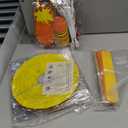 Yexiya 18 Pcs Thanksgiving Fall Party Decoration Includes Fall Paper Lanterns Autumn Paper Fans Pompoms Maple Leaf Garlands Flower Balls Hanging Ceiling Decorations for Thanksgiving Harvest Wedding