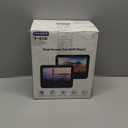 Car DVD Player Dual Screen, FANGOR 7.5 Inch DVD Player for Car Play The Same or Two Different Movies with Headrest Straps, Support Last Memory, AV Out/in, USB/SD Card, All Regions