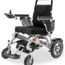 18 Miles Long Travel Range Corse Motility 2025 Upgrade Compact Electric Wheelchair for Adults - Lightweight 60lbs, Foldable Motorized Power Chair for Seniors, 600W Motors, All-Terrain Capability