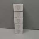 5 x Universal Sink Stopper with Hair Catcher, Faster Drainage, Bathroom Sink Drain Strainer in Brass, Pop Up Drain Cover, Basin Plug for 1.04~1.97 Inch Drain Hole