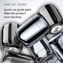 Car Shaver, Stainless Steel Portable Electric Razor for Shaving on The Go (Black)