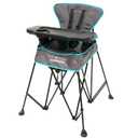 Baby Delight Go with Me Uplift Deluxe Portable High Chair, Indoor and Outdoor, Slate Grey