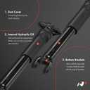 A-Premium Rear Shocks Compatible with Jeep WK2 Series Grand Cherokee 2011 2012 2013 2014 2015-2x Replacement Suspension Shock Absorber Strut