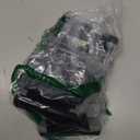 Sportneer Wrist & Ankle Weights for Women Men - 1 Pair (1 lb/2 lb Each) | Adjustable Weighted Bracelet Silicone Bangles for Yoga, Dance, Pilates, Cardio, Aerobics, Gym, Pool Exercises and Jogging (Polar Night Black)