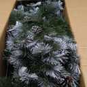 Best Choice Products 6ft Pre-Decorated Holiday Christmas Tree for Home, Office, Party Decoration w/ 1,000 PVC Branch Tips, Partially Flocked Design, Pine Cones, Metal Hinges & Base