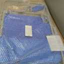 #WEJOY Folding Beach Chair for Adults, Lightweight Beach Chair with Shoulder Straps, High Back Camping Chairs with Hard Armrest, Supports 300lbs for Outdoor Lawn Concert (#C 1 Pack Blue)