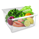 Crisper Bin, compatible with Whirlpool Refrigerator,Fridge Drawers,Kenmore Refrigerator Parts,Whirlpool Shelf Replacement- WP2188656,2188656 Fridge Crisper Drawer (Upper)