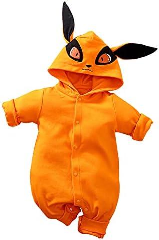 RELABTABY Cute Baby Boy Girl Romper Newborn Anime Onesie Toddler Halloween Cosplay Jumpsuit Outfit Clothes