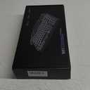 Adventurers Typewriter-Style Retro Mechanical Keyboard LED Backlight 83 Keys Bluetooth 5.0 Blue Axis Wood Color Panel Compatible with iOS/Android/Windows/Vista/Linux/Mac Office/Gaming, 12.8x6.6x1.6in