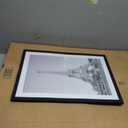 Upsimples 13x19 Picture Frame, Display Pictures 11x17 with Mat or 13 x 19 Without, Wall Hanging Poster Frames, Black, 1 Pack