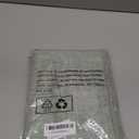 YoungsTex Sage Green Linen Semi Sheer Curtains 40 Inch Length for Kitchen Window, Short Drapes Light Filtering with Rod Pocket Back Tab for Cafe Bathroom, 2 Panels, 42 X 40 Inch