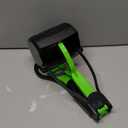 PPOGOO Non-Breakable Pet Pooper Scooper for Dogs and Cats with Long Handle High Strength Material and Durable Spring for Easy Grass and Gravel Pick Up (Green)