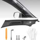 Driver Side A-Pillar Grab Handle Accessories for 4th Gen Tacoma 2024-2026, OEM-Style Texture & Color Match, Quick-Install, Extra Support for Getting in and Out, Daily Driving & Off-Road Use