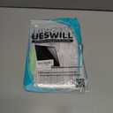 UESWILL Compatible with MacBook (Retina, 12-inch, 2015/2016/2017) Model: A1534, Transparent Glossy See Through Hard Shell Case Cover, Crystal Clear