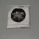 RUNNING GIRL Sports Bras for Women High Support,Seamless Ribbed Longline High Neck Sports Bra Racerback Padded Crop Top Yoga (White, L)