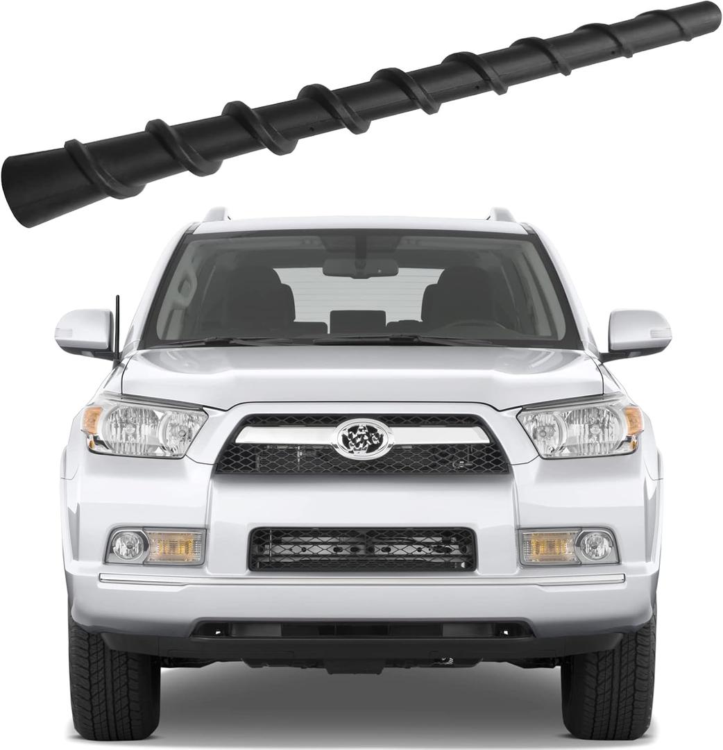 7 Inch Spiral Flexible Antenna for Toyota 4Runner (1999-2013), Toyota 4Runner Antenna Mast, Car FM/AM Antenna Mast Replacement