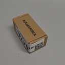 KAMANINA Round Replacement Finials for 3/ 4 or 5/ 8 Inch Curtain Rods, Antique Sliver Drapery Rod Finials with M6 Standard Screws, Set of 2