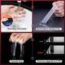 NULTAT 90 Feet Double Sided Tape Heavy Duty, 1.18" x 120" Strong Nano Double Stick Tape, Removable, Washable, ReusableTapes for Wall, Clear Multipurpose Two Sided High Temperature Tape(90 Feet)