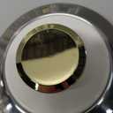 Hazel Quinn Retro Electric Kettle - 1.7 Liters / 57.5 Ounces Tea Kettle with Thermometer, All Stainless Steel, 1200 Watts Fast Boiling, BPA-free, Cordless, Automatic Shut Off - Pearl White