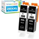 F FINDERS&CO 280XXL PGBK Ink Replacement for Canon PGI-280 XXL Black Ink Work with Canon PIXMA TS6320 TS8320 TR7520 TR7500 TR8520 TR8500 TS8100 TS8200
