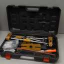 Luckyway Door Lock Installation Kit Mortising Machine Mortise Jig, Door Lock Hole Opener Kit, Lock Mortiser with 3 Drill Bits for Wooden Doors