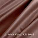 NICETOWN Pink Velvet Curtains 102 inches - Blackout Curtains for Living Room, Thermal Insulated Soundproof Panels Soft Luxury Home Decor for Bedroom, Dusty Rose Pink, W52 x L102, 2 Panels