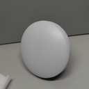 Luocute Modern Low Profile Ceiling Fan, Ceiling Fan with LED Light Remote Control Low Noise Color Temperature Adjustable Stepless Dimming Tools for Bedroom Indoor Outdoor (White)