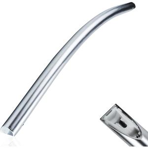 DA97-12712C - Samsung Freezer Door Handle | High-quality silver Samsung freezer handle replaces PS4176693 AP5620417 DA97-11515C