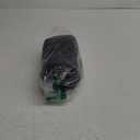 MLVOC Travel Pillow 100% Pure Memory Foam Neck Pillow, Comfortable & Breathable Cover, Machine Washable, Airplane Travel Kit with 3D Contoured Eye Masks, Earplugs, and Luxury Bag, Standard (Black)