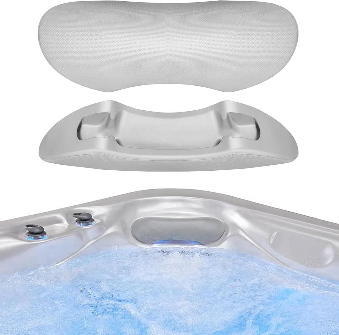 2 Pack 77444 Hot Tub Spa Head Rest Pillows for Hot Spring Hot Spot Relay Rhythm SX Tempo TX 2015-2019 Spas Model, Hot Tub Spa Neck Pillow for Watkins Replacement 2 Pack 77444 Hot Tub Spa Head Rest Pillows for Hot Spring Hot Spot Relay Rhythm SX Tempo TX 2015-2019 Spas Model, Hot Tub Spa Neck Pillow for Watkins Replacement