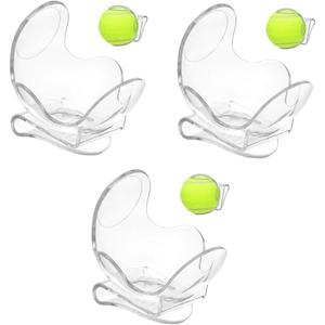 Veemoon 3pcs Tennis Clip Holder Tennis Ball Waist Clip Holder for Men Accessories