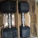 CAP Barbell Coated Dumbbell Weight | Multiple Options Pairs & Sets (25 lb - Pair)