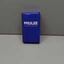 MIULEE Solid Color Sheer Curtains 84 Inches Long 2 Panels Set - Elegant Lightweight Grommet Light Filtering Window Voile Panels/Drapes/Treatment for Bedroom Living Room W42 x L84 Inch, Dusty Blue