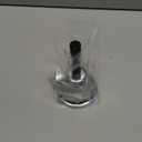 MROCO Loud Hand Bell, Silver Steel Hand Bells for Adults, Dinner Bells for Inside Classroom Bell, for Food Line, Alarm, Jingles, Ringing (1 Count)