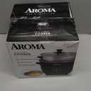 Aroma Housewares ARC-363-1NGB 3 Uncooked/6 Cups Cooked Rice Cooker, Steamer, Multicooker, 2-6 cups, Black