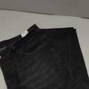 GINGTTO Black Jeans Men Skinny Stretch Denim Jeans for Men Slim Fit Pants 36W30L