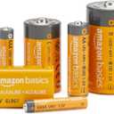 Amazon Basics C Cell Alkaline Long-Lasting All-Purpose Batteries, 1.5 Volt, 5-Year Shelf Life, 8-Pack