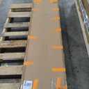 ELEGANT Framed Sliding Shower Enclosure 36 in. D x 36 in. W x 72 in. H, 2 Stationary Panels, 1/4'' Clear Glass Sliding Shower Doors, Black Brushed Nickel (Shower Base Not Included)