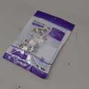 VCE Coax Keystone Jack Insert 3GHz Coaxial Cable Connector, F-Type RG6 Cable Extender Female to Female for Wall Plate and Patch Panel, Nickel-Plated, 10-Pack