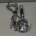 6-Setting Shower Head with Handheld, JDO High Pressure Hand held Shower Head, 4.7 Inch Chrome Detachable Showerhead Set with 59 Inch Stainless Steel Hose and Adjustable Showerhead Holder