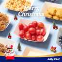 JOLLY CHEF 2lb Paper Food Trays, 250 Pack Paper Food Boats Disposable Serving Boats for Gameday, Food Holder Trays for Snacks French Fries Nachos Hot Dog Tacos BBQ Party