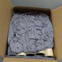 YUNIQUE Cat Tree with Cat Condo and Big Hammock, Grey (39.4'' Grey)