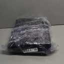 MABOZOO Indestructible Dog Beds - Chew Proof Crate Pad for Aggressive Chewers, Machine Washable Quilted Mat, Durable for Large Dogs, Black Kennel Pad (28x47 in)