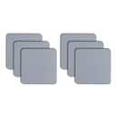 Tie Down 6 Pack 3" x 3" x 1/8" Steel Plates 11 Gauge A36 Carbon Steel Made in USA Weldable Steel for DIY, Bracing, and Mounting