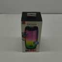 iLive Portable Bluetooth Color Changing Party Speaker, LED Light Effects, ISB212BLK