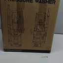 Pressure Washer, Washer with 4 Quick Connect Nozzles, Pressure Cleaning Machine with Foam Cannon for Cars/Fences/Driveways/Patios/Home Cleaning (Green)